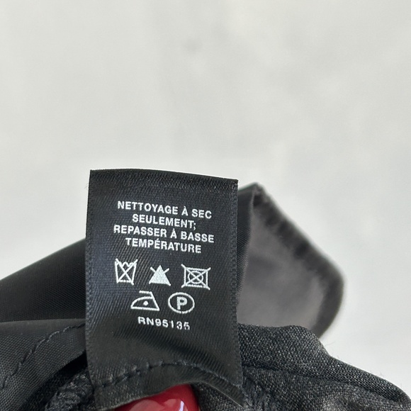 Lafayette 148 size 4 Irving stretch casual dress pant gray virgin wool - Picture 13 of 13